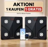 1 Kaufen + 1 Gratis: Renpho Personenwaage Körperfettwaage (mit App 180 kg/400 Lbs)