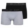 Replay Boxer Style Cuff Logo Herren Boxershorts 2er-Pack (10 Farbkombinationen, Gr. M bis 2XL) für 13,94 € inkl. Versand