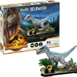 Revell: 3D-Puzzle Jurassic World Dinosaurier Blue (57 Teile, 38,4 cm)