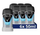 Rexona Men Anti-Transpirant Deostick MotionSense Cobalt Dry(6 x 50 ml) ab 12,36 € inkl. Prime-Versand