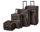 Rockland Jungle Softside Gepäck-Set, Leopard, 4-Piece Set (14/29/24/28)für 89,36 € inkl. Prime-Versand (statt 120,00 €)