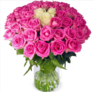 50 Rosen „Barbie-Special“ für 29,98 € inkl. Versand [47 pinke und 3 weiße Rosen]