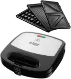 Russell Hobbs Multifunktionsgerät 3-in-1 24540-56 (Sandwichmaker, Waffeleisen,Kontaktgrill) für 29,99 € inkl. Prime-Versand
