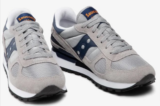 SAUCONY Shadow Original Sneakers grey/navy UNISEX Gr. 40,5, 42, 42,5 & 44,5 für 26,00 € inkl. Versand (statt 54,99 €)