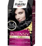Schwarzkopf Poly Palette Intensiv Creme Coloration 1-1/909 Blauschwarz Stufe 3 (3x 115 ml) für 2,60 € (Prime)