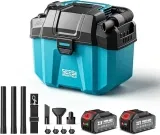 SEESII Akku Nass und Trockensauger 10L (3-in-1 Werkstattsauger 2x4000mAh Batterien) ab 79,99 € inkl. Versand (statt 159,99 €)
