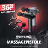 SPORTINATOR Level Up Massagepistole für 41,94 € inkl. Versand