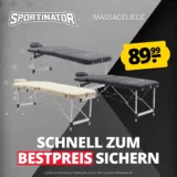 SPORTINATOR Premium 3 Zonen Massageliege (3 Farben) ab 84,99 € inkl. Versand