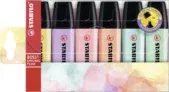 STABILO 70/6-2 Textmarker – Boss Original Pastel – 6er Pack – 6 Farben für 3,00 € inkl. Prime-Versand (statt 8,80 €)