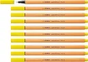 STABILO – Fineliner Neonfarbe leuchtfarbengelb (10er Pack) für 2,27 € inkl. Prime-Versand (statt 8,50 €)