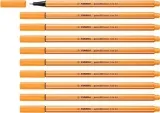 STABILO – Fineliner – point 88-10er Pack (Neonfarbe leuchtfarbenorange) für 2,38 € inkl. Prime-Versand (statt 8,60 €)
