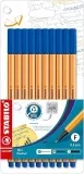 STABILO – Fineliner – point 88-10er Pack – blau ab 7,91 € inkl. Prime-Versand (statt 8,79 €)