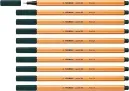 STABILO – Fineliner (point 88-10er Pack – olivgrün) für 2,29 € inkl. Prime-Versand (statt 9,00 €)
