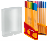 STABILO Fineliner point 88 ColorParade – 20er Tischset in rot/orange – mit 20 verschiedenen Farben ab 9,97 € inkl. Prime Versand (statt 16,99 €)
