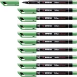 Preisfehler 🚨 STABILO – Folienstift – OHPen universal – grün (permanent medium – 10er Pack) für 3,86 € inkl. Prime-Versand (statt 7,36 €)