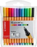 STABILO point 88 Mini 12er Etui ab 4,24 € inkl. Prime-Versand