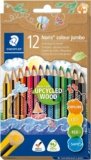 STAEDTLER Buntstifte Noris colour jumbo 188 – 12 Buntstifte im Kartonetui – für 5,85 € inkl. Prime-Versand (statt 8,11 €)