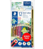 12er Set Staedtler Noris Colour Buntstifte mit Radierer für 2,99 € (statt 6€)