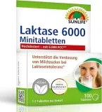 SUNLIFE Laktase 6000 Mini-Tabletten 100 Stück ab 5,18 € inkl. Prime-Versand (statt 9,49 €)
