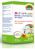 SUNLIFE Multivitamin Kinder Bärchen 1 x 60 Stück – Himbeer-Geschmack ab 3,99 € inkl. Prime Versand (statt 8,80 €)