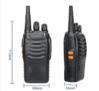 SUZAKUIN 2 St Professionelles Walkie Talkie mit Hoher Leistung 2800mAh P