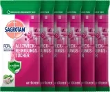 Sagrotan Allzweck-Reinigungstücher Granatapfel & Limette 6er Pack (6 x 60 Stück) ab 15,07 € inkl. Prime-Versand