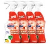 Sagrotan Küchen-Allzweck-Reiniger Spritzige Zitrone 4er-Pack (4 x 750 ml) ab 9,53 € inkl. Prime-Versand (statt 15,00 €)