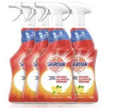 Sagrotan Küchen-Allzweck-Reiniger Spritzige Zitrone 4er-Pack (4 x 750 ml) ab 8,93 € inkl. Prime-Versand (statt 15,00 €)