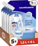 Sagrotan Wäsche-Hygienespüler Himmelsfrische Nachfüller 5 x 1,2 l Reiniger ab 10,05 € inkl. Prime-Versand