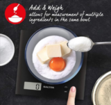 Salter 1066 BKDR15 Arc Digitale Küchenwaage – 3kg, Tara-Funktion für 3,93 € (Prime) statt 7,99€