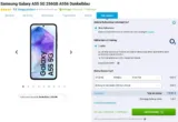 Gomibo: Samsung A55 + o2 Basic 35 GB 4G für 19,99 € / Monat + einmalig 39,99 €