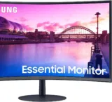Samsung Curved S39C Essential Monitor S27C390EAU (27 Zoll, Full HD-Auflösung, Eco Saving Plus, integrierte Stereo Lautsprecher)