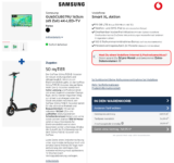 starmobile: Samsung GU65CU8079U 163cm (65 Zoll) 4K-LED-TV + SoFlow SOmyTIER E-Scooter + Vodafone Smart XL 95 GB LTE für 54,99 €/Monat + 309,89 € einmalig