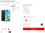 MediaMarkt Tarifwelt: Samsung Galaxy A16 5G + McAfee LiveSafe Device Attach + Super Select 60+ 7GB 5G für 5,99 € / Monat + 67,94 € einmalig