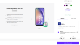 Deinhandy: Samsung Galaxy A54 5G + o2 Basic 20 mit 13 GB LTE für 19,99 € / Monat + 49,93 € einmalig