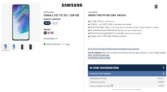 starmobile: Samsung Galaxy S21 FE 5G + congstar Allnet Flat M mit 22 GB LTE für 22,00 € / Monat + 29,90 € einmalig