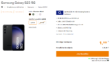 Saturn Tarifwelt: Samsung Galaxy S23 5G + o2 Mobile M mit 25+ GB 5G für 34,99 € / Monat + 46,93 € einmalig