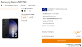 Saturn Tarifwelt: Samsung Galaxy S23 5G + o2 Mobile M mit 25+ GB 5G für 34,99 € / Monat + 46,93 € einmalig