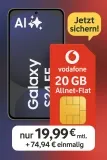 Mediamarkt Tarifwelt: Samsung Galaxy S24 Fe (128 Gb) + Freenet Vodafone Allnet Flat 20Gb 5G Für 19,99 € / Monat + 74,94 € Einmalig