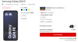 MediaMarkt Tarifwelt: Samsung Galaxy S24 FE + freenet Telekom Allnet Flat 8GB LTE für 29,99 € / Monat + 73,94 € einmalig