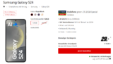 MediaMarkt Tarifwelt: Samsung Galaxy S24  + freenet Vodafone green LTE 20GB für 19,99 € / Monat + 73,94 € einmalig