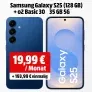 MediaMarkt Tarifwelt: Samsung Galaxy S25 (128 GB) + o2 Basic 30 35 GB 5G für 19,99 € / Monat + 193,99 € einmalig