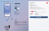 starmobile: Samsung Galaxy S25 + Telekom WiZ WLAN LED-Lampe E27 + Vodafone Smart Lite 35 GB 5G für 34,99 € Monat + 134,90 € einmalig