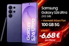 klarmobil: Samsung Galaxy S26 Ultra (512 GB) + klarmobil Allnet Flat 100 GB 5G für 44,99 € / Monat + 99,99 € einmalig