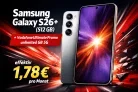 DEINHANDY: Samsung Galaxy S26+ (512 GB) + 100 € Sofortbonus + Vodafone Ultimate Promo unlimited GB 5G für 49,99 € / Monat + 146,93 € einmalig