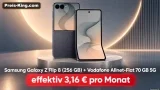 Gomibo: Samsung Galaxy Z Flip 8 (256 GB) + Vodafone Allnet-Flat 70 GB 5G für 34,99 € / Monat + 83,95 € einmalig