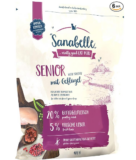 Sanabelle Senior | Katzentrockenfutter für ältere Katzen ab dem 8. Lebensjahr | 6 x 400 g für 11,57 €