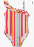 Sanetta Mädchen-Badeanzug Bunt mit Streifen für 10,49 € inkl. Prime-Versand (statt 19,95 €)