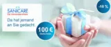 Sanicare Versandapotheke: 100,00 € Geschenkgutschein für 90,00 €