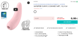 Eis DE: Satisfyer Curvy 2 Connect App Bluetooth Druckwellenvibrator & 6 Gratisartikel für 0 € (MBW 39,95 €)🍨